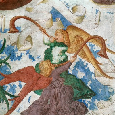 (Detail) Musical Angels from the Last Judgement by Gianfrancesco da Tolmezzo